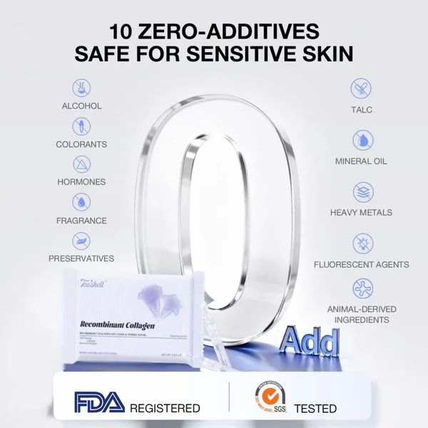 Teashell Recombinant Collagen Revitalizing &Soothing Ampoule (Single-Use Ampoules)