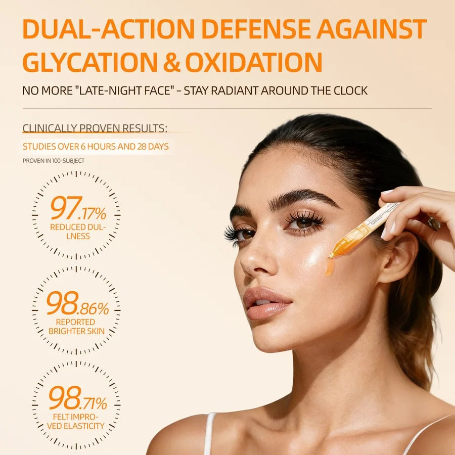 Teashell Astaxanthin Dual-Defense Firming &Radiance Ampoule (Single-Use Ampoules)