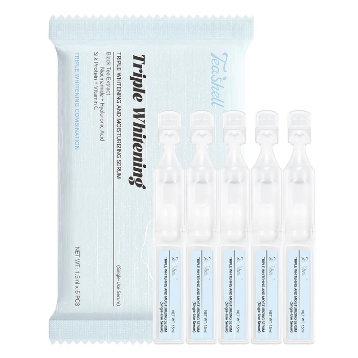 Teashell Triple Brightening & HydratingAmpoule Serum (Single-Use Serum)